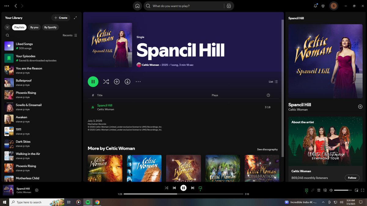 Steve Nye (@steveny00177589) on Twitter photo New release by <a href="/Celtic_Woman/">Celtic_Woman</a> <a href="/JannieBroadcast/">Jannie Rawlinson Broadcaster Podcaster & Presenter</a> on <a href="/Spotify/">Spotify</a> and other streaming s <a href="/maireadronan/">Mairead Ronan</a> New release by <a href="/Celtic_Woman/">Celtic_Woman</a> <a href="/JannieBroadcast/">Jannie Rawlinson Broadcaster Podcaster & Presenter</a> on <a href="/Spotify/">Spotify</a> and other streaming s <a href="/maireadronan/">Mairead Ronan</a>