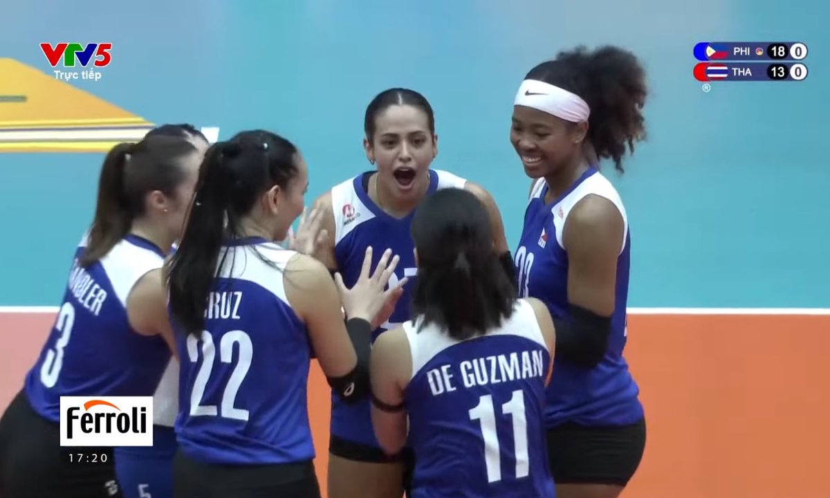 volleytrails's tweet photo. 🇵🇭 Philippines takes Set 1 against 🇹🇭 Est Cola, 25-17!

Watch it LIVE here 👉  https://t.co/LohYs261gN

#VTVCup2025 #Volleyball #bongchuyen #AlasPilipinas https://t.co/jTsyI5epC9
