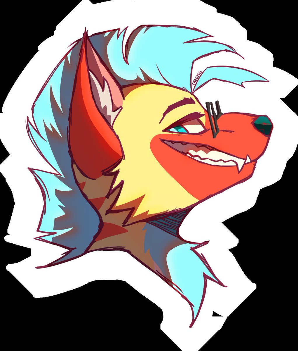 c4tling_'s tweet image. first attack of the year for greyjaymayday on af!!!!
#artfight2025