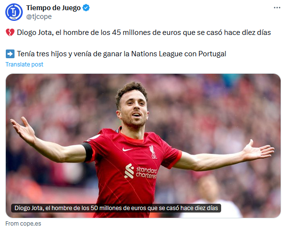 santimlz's tweet image. Non son medios de comunicación, son empresas de #clickbait.
Desta vez foron @COPE e @sport, pero poderían ser moitas outras.

A principal regulación que É IMPRESCINDIBLE XA nos medios non é tanto pola desinformación, senón pola nausea que provocan.