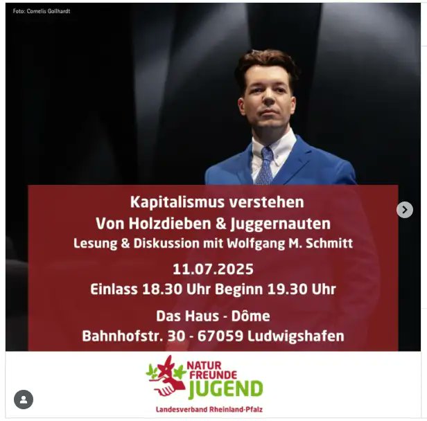 Am 11.7. bin ich in Ludwigshafen zu Gast:
instagram.com/p/DLXW6E3MGbk/…