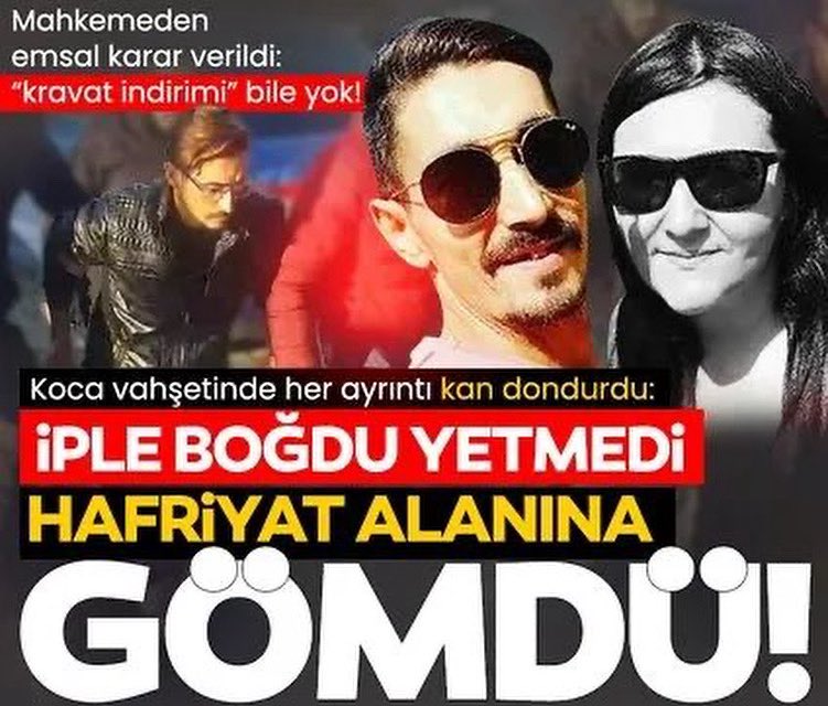 Cenneteeee's tweet photo. Lapseki’den Çanakkale’ye uzanan trajedi… Fırat Yıldızhan, eski eşini iple boğarak öldürdü. Kardeşi Yağız ile cesedi Biga’da hafriyat alanına gömdüler. Cinayet itiraf edildi, ceset bulundu. Adalet yerini buldu: Müebbet hapis. 

https://t.co/aBIME2IhsH https://t.co/csynu59UuJ