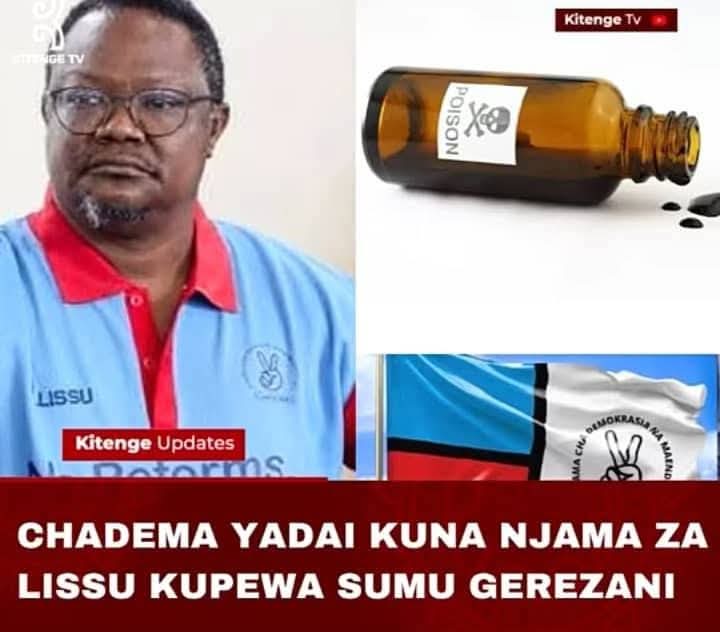 STOP THIS IMPUNITY
We have advised, and we continue to insist, that it is critically important to drop the baseless political charges against Tundu Lissu.

We will not be intimidated nor will we stop speaking out on this. The courts and detention facilities must be reserved for
