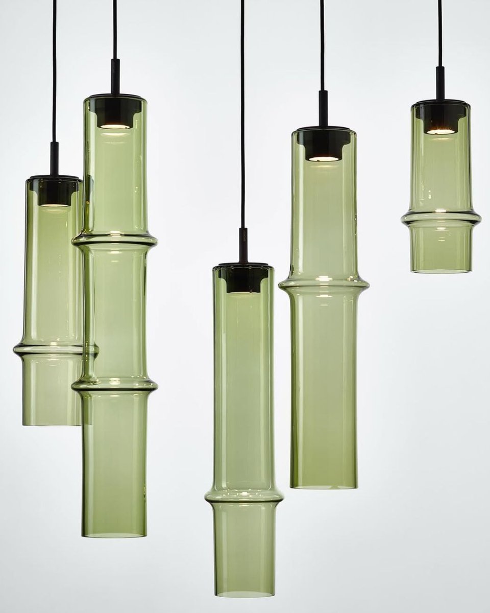 designwantedmag's tweet photo. Inspired by bamboo structures, this lighting system features hand-shaped glass with a nodal ring that softens light.
Bamboo Forest by Fumie Shibata x Brokis
๐ธ Martin Chum
#designwanted #design #lightingdesign #ceilinglamp https://t.co/99aLfYmM1A