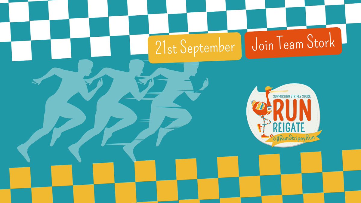 Run Reigate is returning on Sunday 21st September 2025 in Priory Park, Reigate. Join Team Stork to raise vital funds for families across Surrey and beyond. Choose from 5K, 10K, half marathon, or the Kids’ Race! Sign up now: stripeystork.org.uk/run-reigate/