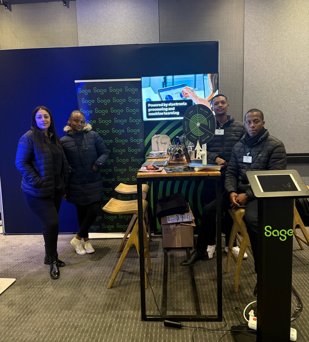 ITNewsAfrica's tweet photo. Innovation on display. Amazing to see forward-thinking companies under one roof 💡🚀 DocFusionTechFactorial Sage SaasWorx DeARX

#DigitalFinanceAfrica #FinTechAfrica #ExhibitionArea #TechMeetsFinance #DFA2025 #FintechSolutions #BusinessNetworking #TechShowcase #IndustryLeaders https://t.co/qPKCYsRoyA