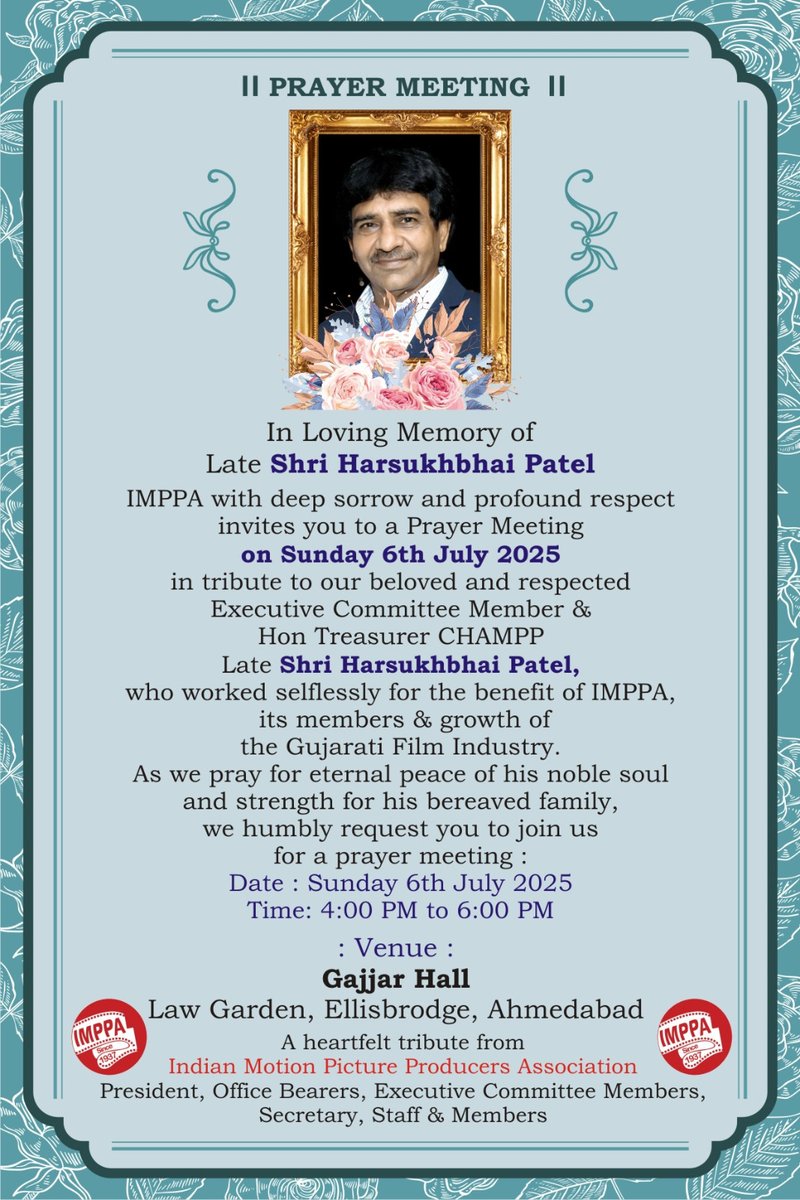 INDIAN MOTION PICTURE PRODUCERS' ASSOCIATION (@imppa_official) on Twitter photo 
