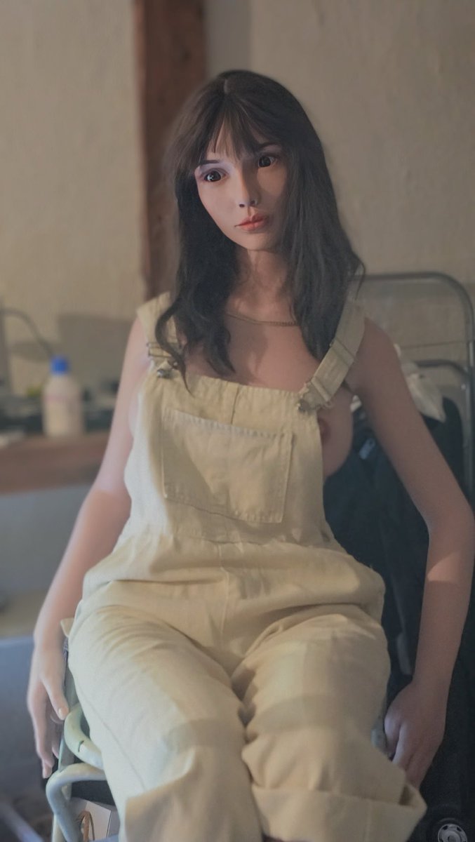 疲れたから座って休憩😏