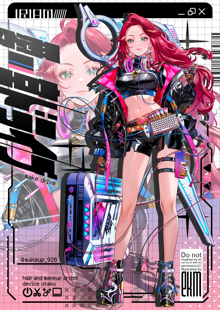 ekm/illustrator (@ekm_ekm_ekm) on Twitter photo Highlight production所属 愛一宮ドライブ様(<a href="/makeup_928/">愛一宮ドライブ🖤⌨️初配信week</a>)の新立ち絵を制作させていただきました! ぜひ応援よろしくお願いいたします!🖤⌨️
#IRIAM Highlight production所属 愛一宮ドライブ様(<a href="/makeup_928/">愛一宮ドライブ🖤⌨️初配信week</a>)の新立ち絵を制作させていただきました! ぜひ応援よろしくお願いいたします!🖤⌨️
#IRIAM