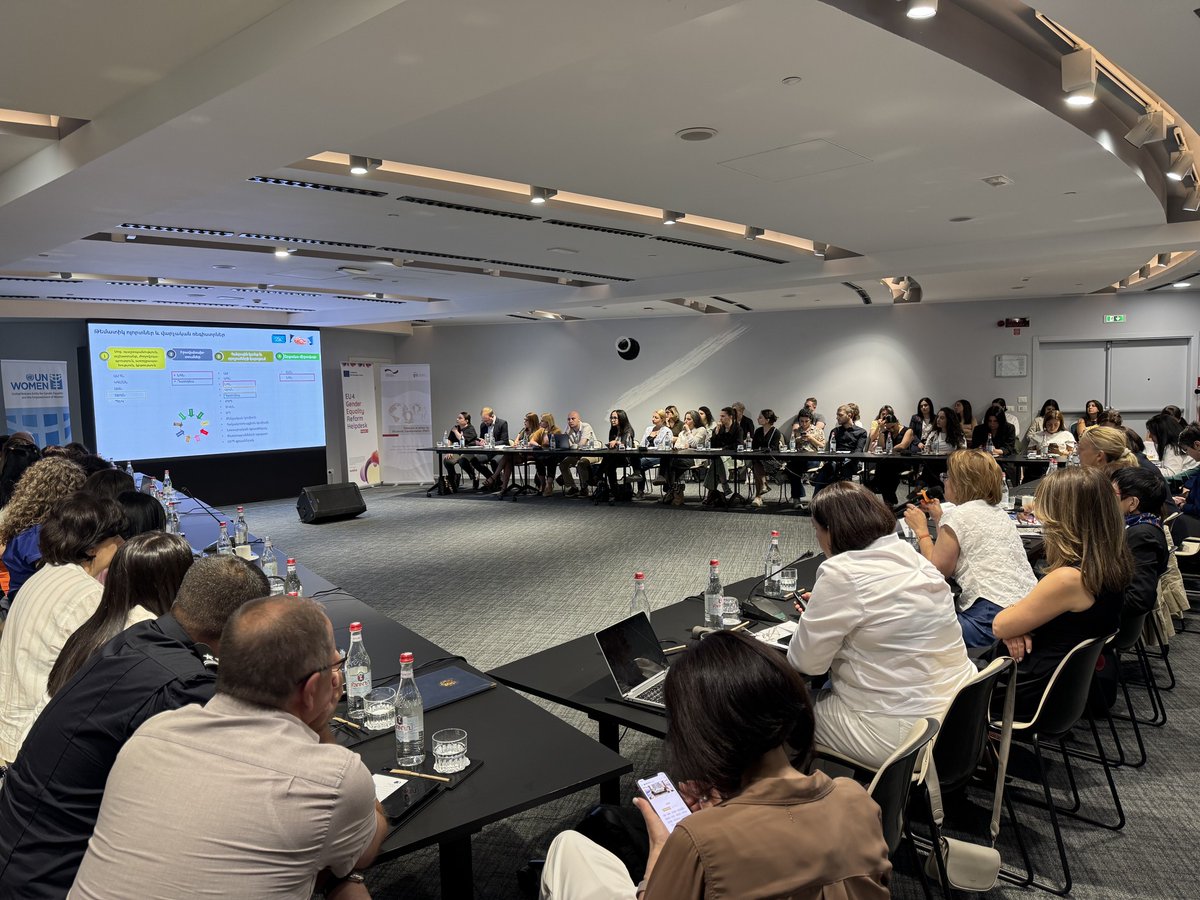 UN Armenia (@unarmenia) on Twitter photo 🤝 The Statistical Committee of Armenia, UN Women Armenia, <a href="/EU_Armenia/">EU Armenia</a> & GIZ Armenia held “Dialogue with ArmStat: Navigating Challenges, Identifying Opportunities” - uniting key stakeholders to discuss the state of #GenderData in 🇦🇲. 🤝 The Statistical Committee of Armenia, UN Women Armenia, <a href="/EU_Armenia/">EU Armenia</a> & GIZ Armenia held “Dialogue with ArmStat: Navigating Challenges, Identifying Opportunities” - uniting key stakeholders to discuss the state of #GenderData in 🇦🇲.
