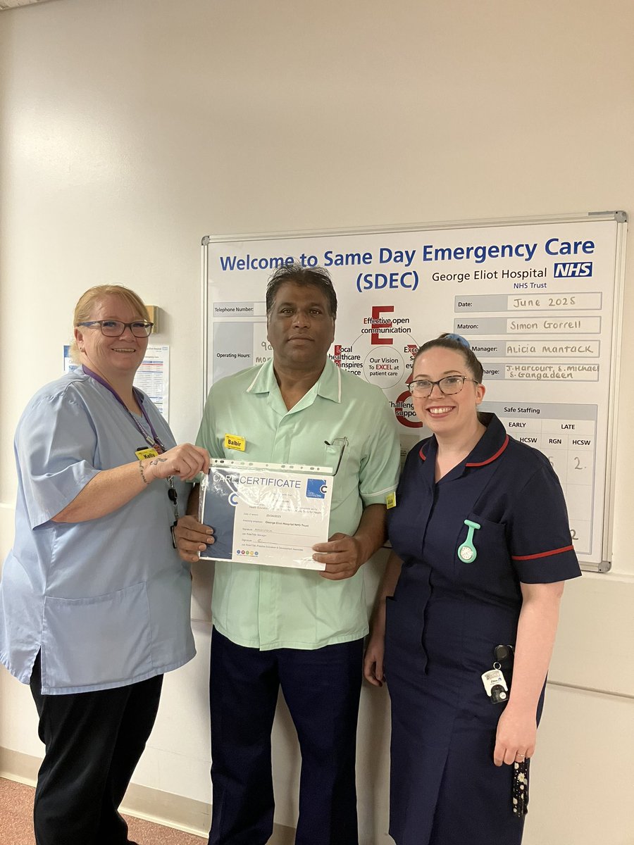 GEH-HCA (@geh_hca) on Twitter photo Congratulations to Rennae(no picture) and Balbir on completion of the care certificate #WeAreHCSWs <a href="/nag2710/">Natalie G - RN π</a> <a href="/JeanetteHalborg/">Jeanette Halborg</a> <a href="/carolbrad1/">Carol Bradley</a> <a href="/McLovelace/">#HelloMyNameIs Lisa Mc</a> <a href="/AlisonBakewell/">Alison</a> <a href="/GEHNHSnews/">George Eliot Hospital NHS Trust</a> <a href="/NHSfox1/">Carolyn Fox OBE π</a> Congratulations to Rennae(no picture) and Balbir on completion of the care certificate #WeAreHCSWs <a href="/nag2710/">Natalie G - RN π</a> <a href="/JeanetteHalborg/">Jeanette Halborg</a> <a href="/carolbrad1/">Carol Bradley</a> <a href="/McLovelace/">#HelloMyNameIs Lisa Mc</a> <a href="/AlisonBakewell/">Alison</a> <a href="/GEHNHSnews/">George Eliot Hospital NHS Trust</a> <a href="/NHSfox1/">Carolyn Fox OBE π</a>