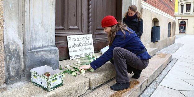 Irgendwann wird es einen öffentlichen Platz in diesem Land geben der folgenden Namen trägt: Richter ...