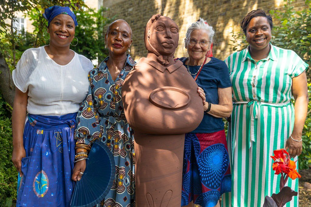 justinesimons1's tweet image. Congratulations to Gaylene Gould and team for creating a powerful and thoughtful tribute to Mary Woolaston.
Make sure to stop by @CalthorpeCG to see the new statue Mary Woolaston and the Healing Wells by @BennettMale ⛲️
Supported by @SadiqKhan’s Untold Stories✨