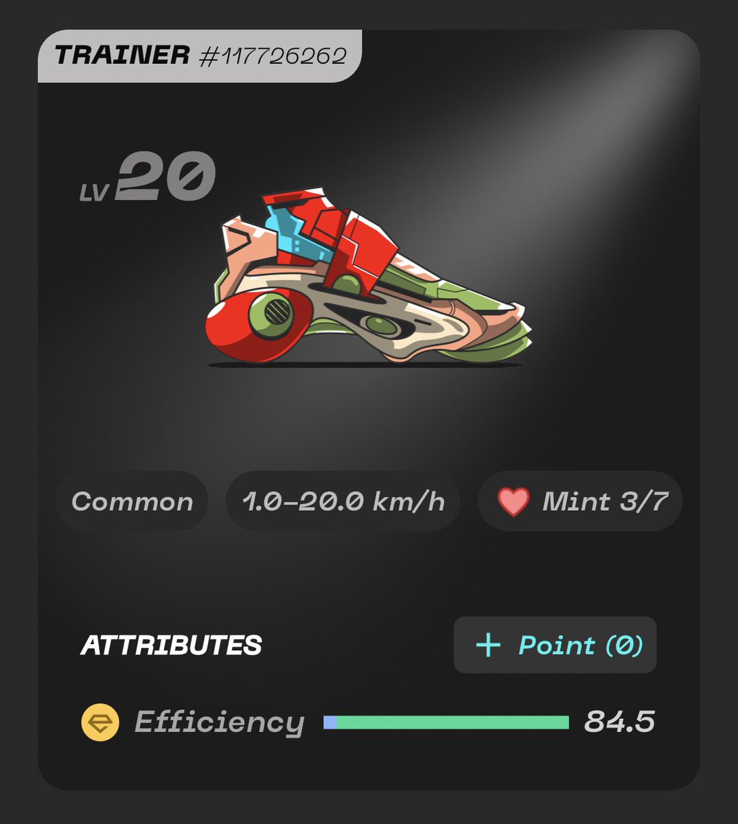 #STEPNGO  
今月もゲストさん募集します🙌  

■レンタル靴：トレーナーLv.20
■条件
🗓 2週間（継続あり） 
⚡️ 4エナジー/日
💰 ゲスト報酬20%
✅ 2週間で45エナ以上消化できる方

■応募方法
・このポストを「いいね」
・本日（7/3）24時までにリプライで応募  

よろしくお願いします🙇‍♂️