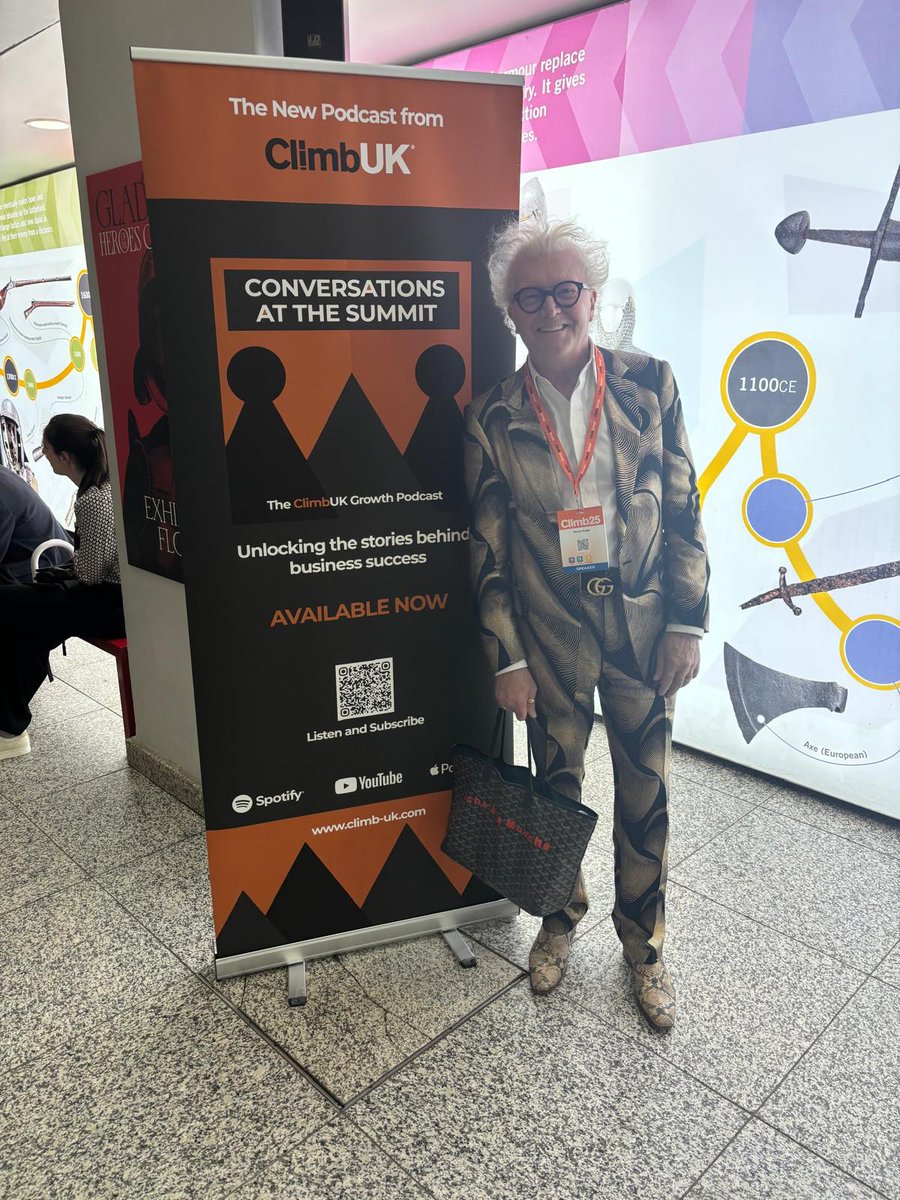 SteveEdgeDesign's tweet image. Steve is really looking forward to meeting everybody and speaking in Leeds at #Climb25 today!   

Come and say hello at 3pm at The Ascend Stage!

#leeds #startups #Innovation