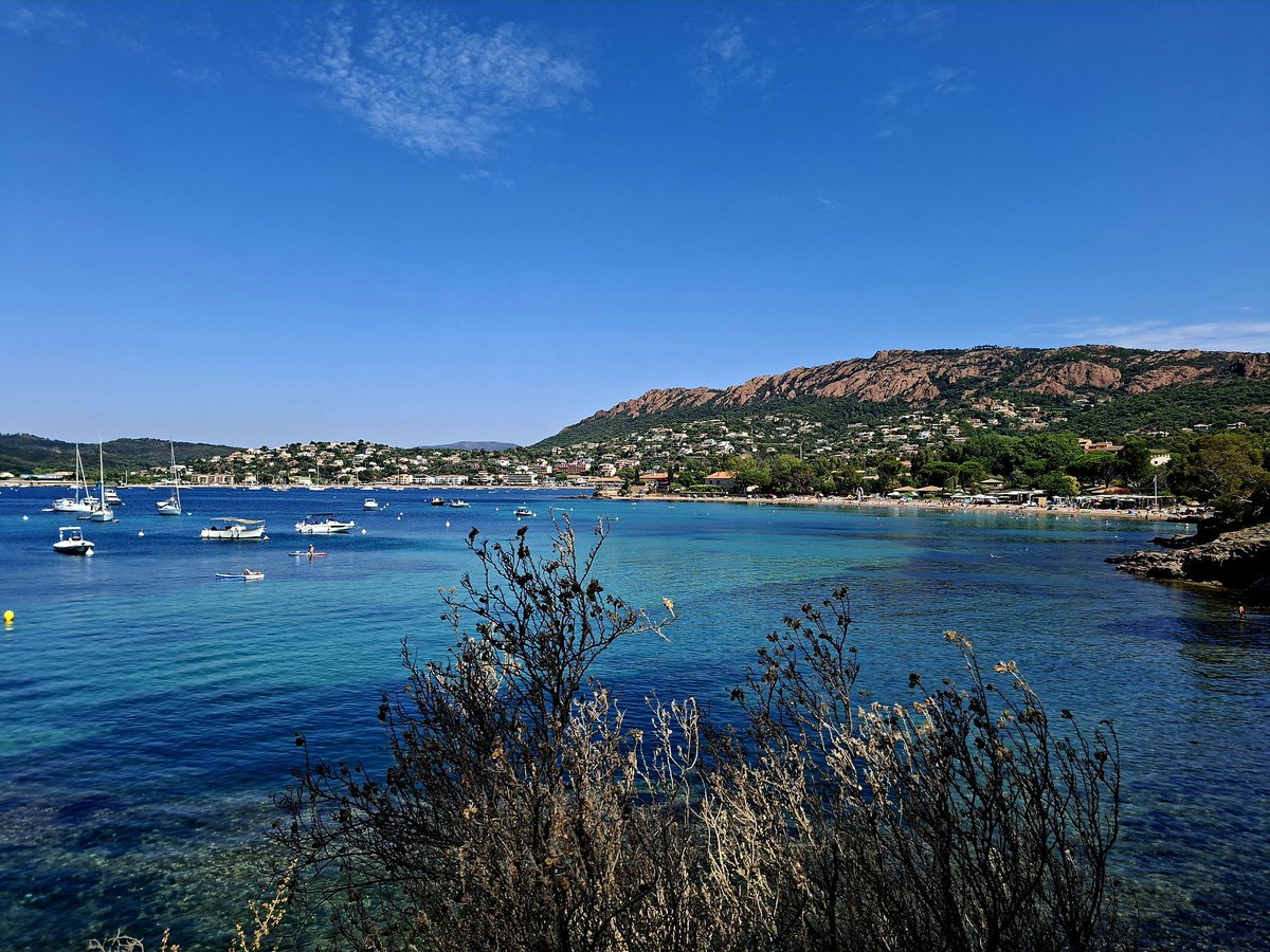 Plage de La Baumette, Agay.