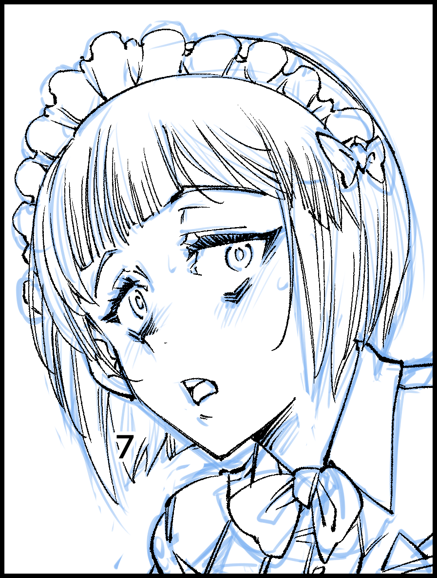 カトラスめちゃめちゃ描き易くて助かるこの子 