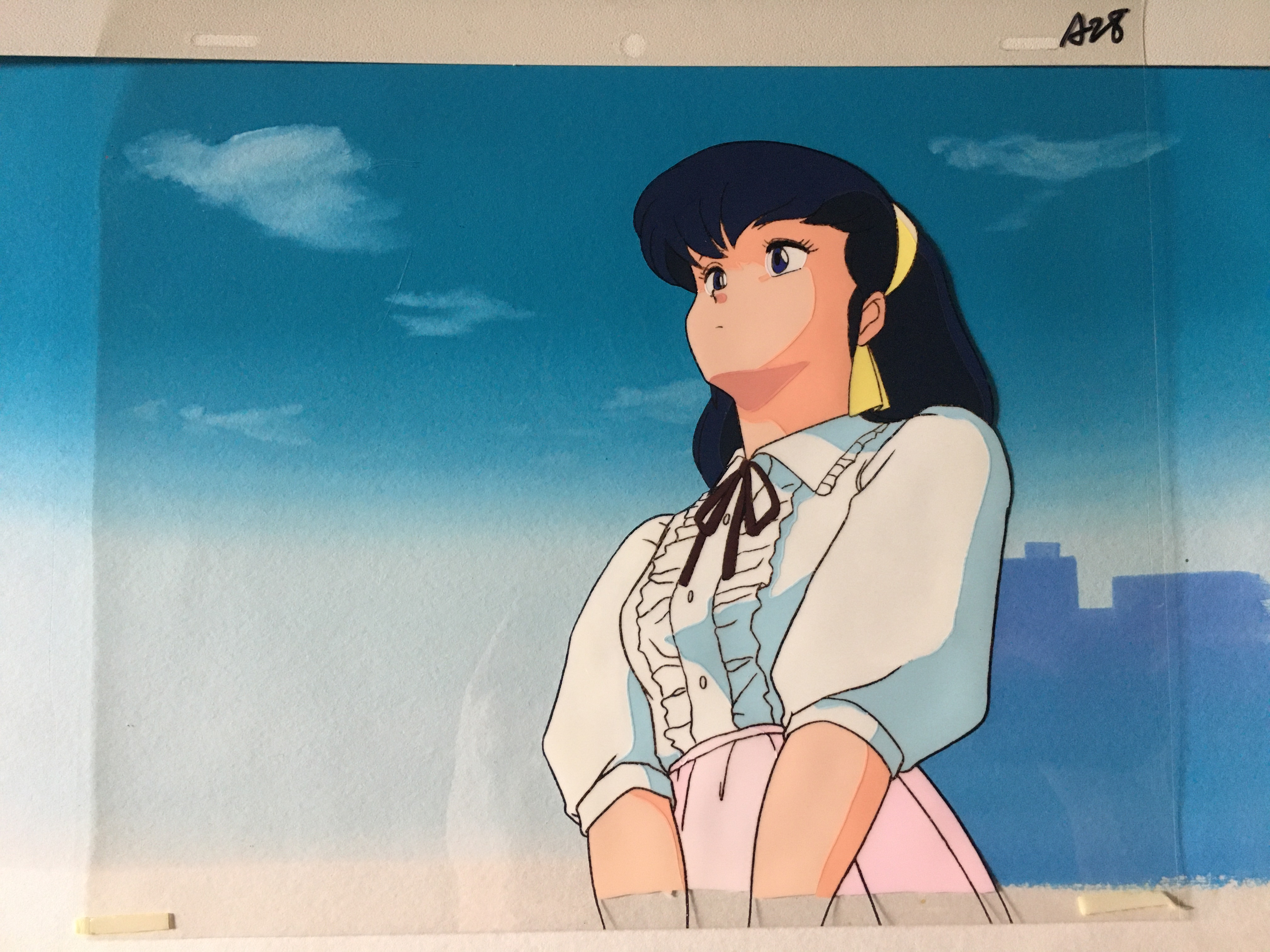 めぞん一刻　セル画　五代　響子 Amazon.co.jp: 超 めぞん一刻 笑顔 かわいい 音無響子 五代裕作 セル画