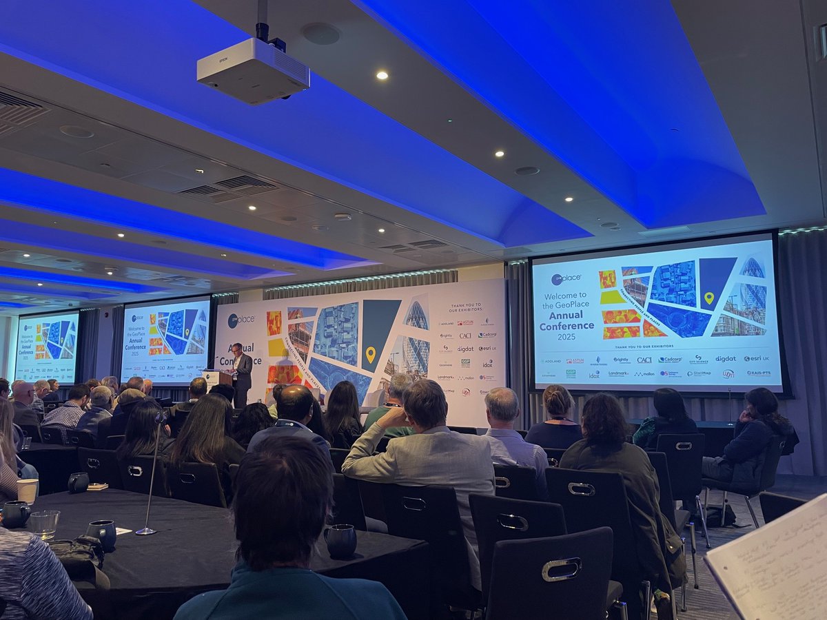 OSNI joined #GeoPlace2025 in London to explore how geospatial + addressing data can connect people &amp; places, cut costs, and power smarter services. 🚀🌍

Big ideas, great conversations, and a bright future for location data!
#Geospatial #SmartServices #OSNI