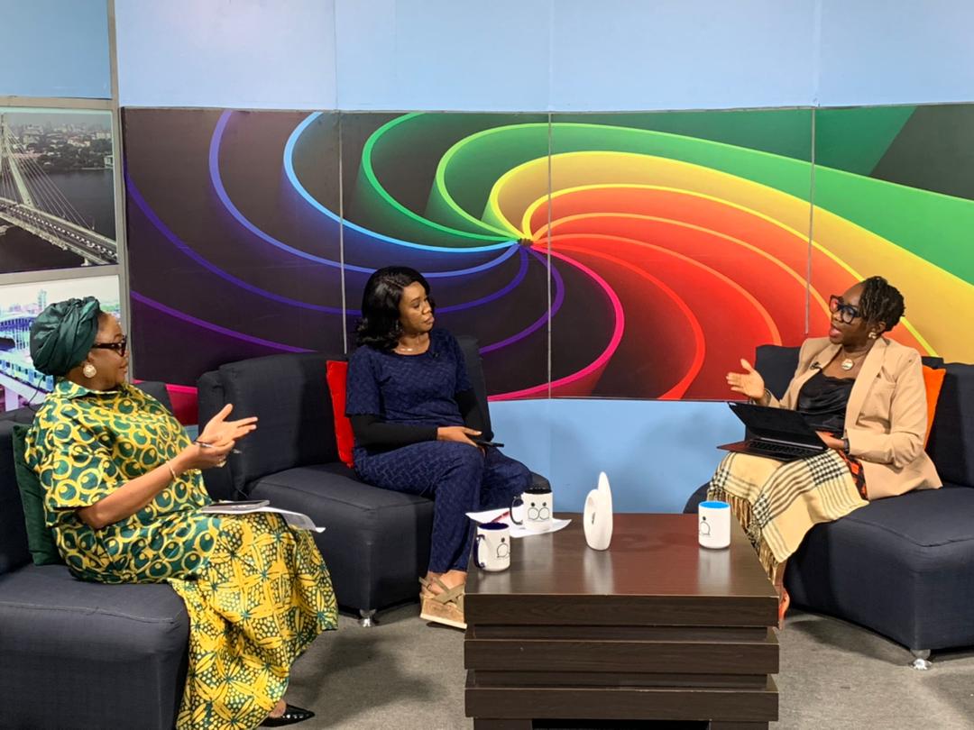 lagostelevision's tweet image. "Smokey jollof is a way of praising the use of fire wood and it is now global." - @Titilayooshodi , Special Advisor to Governor on Climate Change &amp;amp; Circular Economy

@followlasg 
#cookstove
#climatechange