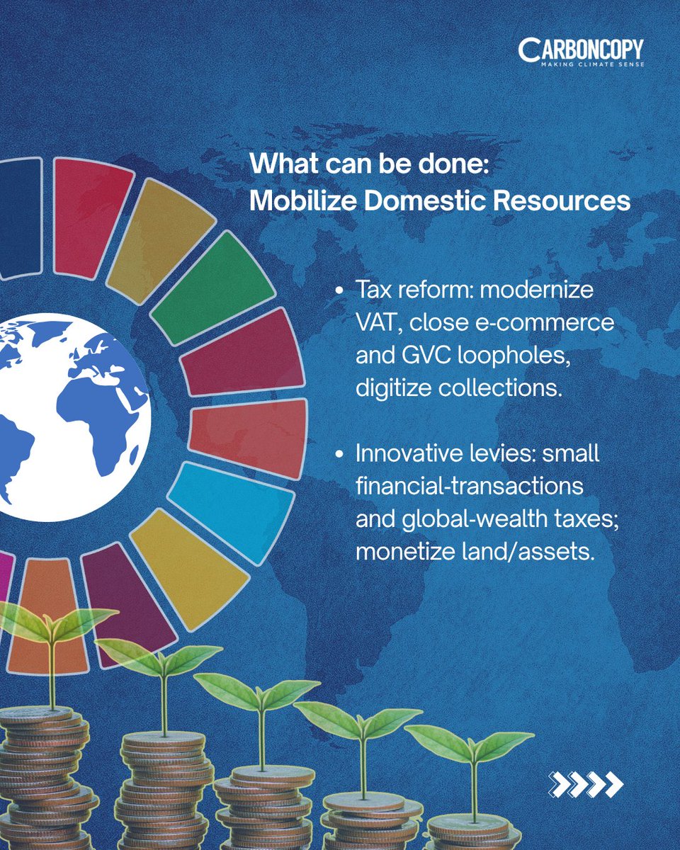 carboncopyinfo's tweet image. 5 years to 2030 & a ~$4 Tn annual SDG financing gap demand systemic reform.
📖 Read the full roadmap by @P_Dhruba Purkayastha: carboncopy.info/closing-the-sd…
