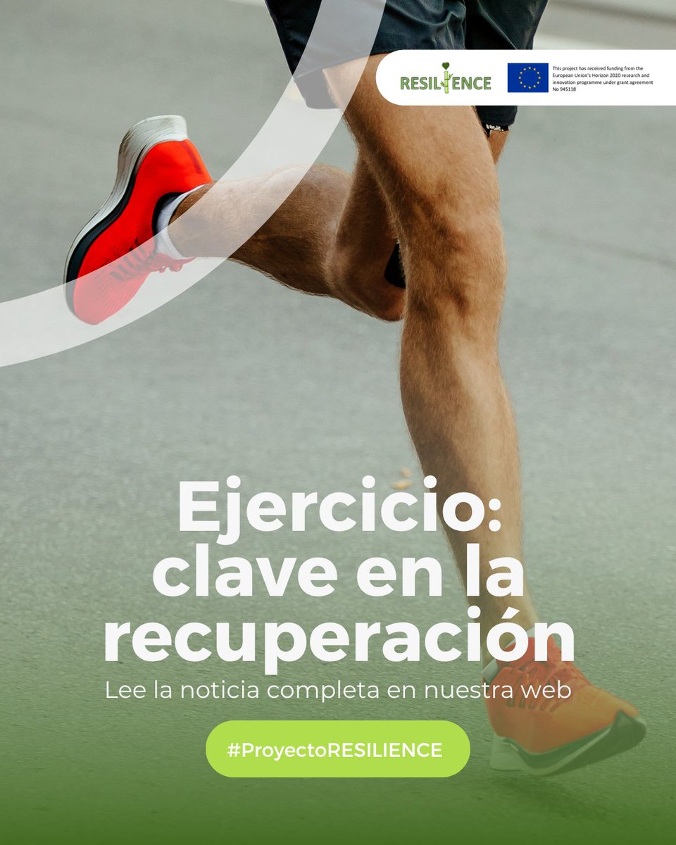RESILIENCE H2020 (@resilienceh2020) on Twitter photo 🏃♂️💪 ¿Sabías que el ejercicio puede mejorar la recuperación tras la quimioterapia? 
---
🏃♂️💪 Did you know that exercise can improve recovery after chemotherapy? 
👉 Léelo completo en el blog | Full article on the blog: resilience-h2020.com/news-entries/s… 🏃♂️💪 ¿Sabías que el ejercicio puede mejorar la recuperación tras la quimioterapia? 
---
🏃♂️💪 Did you know that exercise can improve recovery after chemotherapy? 
👉 Léelo completo en el blog | Full article on the blog: resilience-h2020.com/news-entries/s…