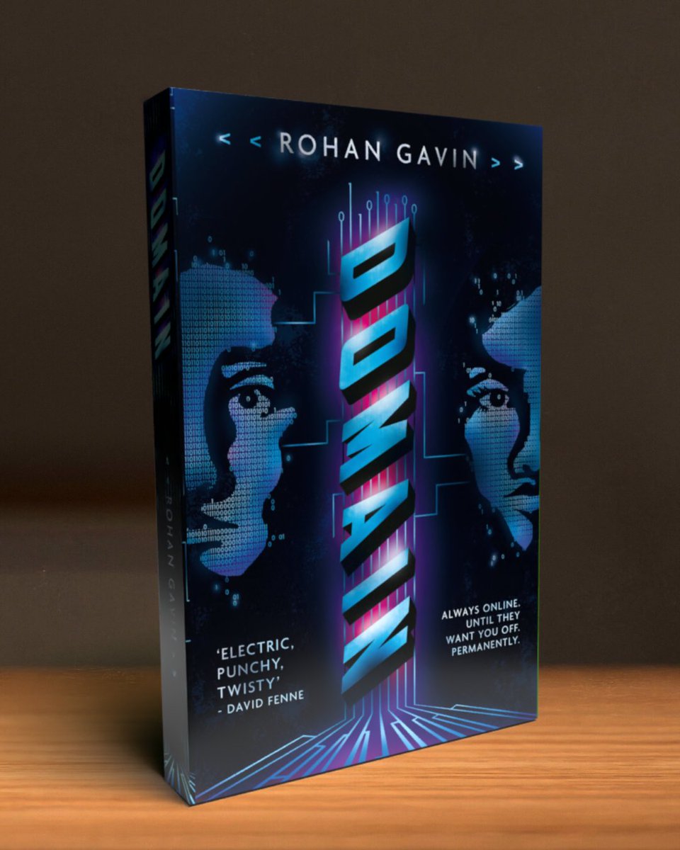 Domain by Rohan Gavin hits the shelves today!⚡

Make sure to grab your copy of this new edge-of-your-seat adventure now.