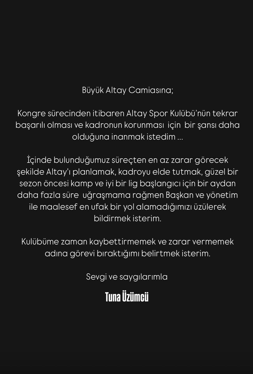 Büyük Altay camiasına ...