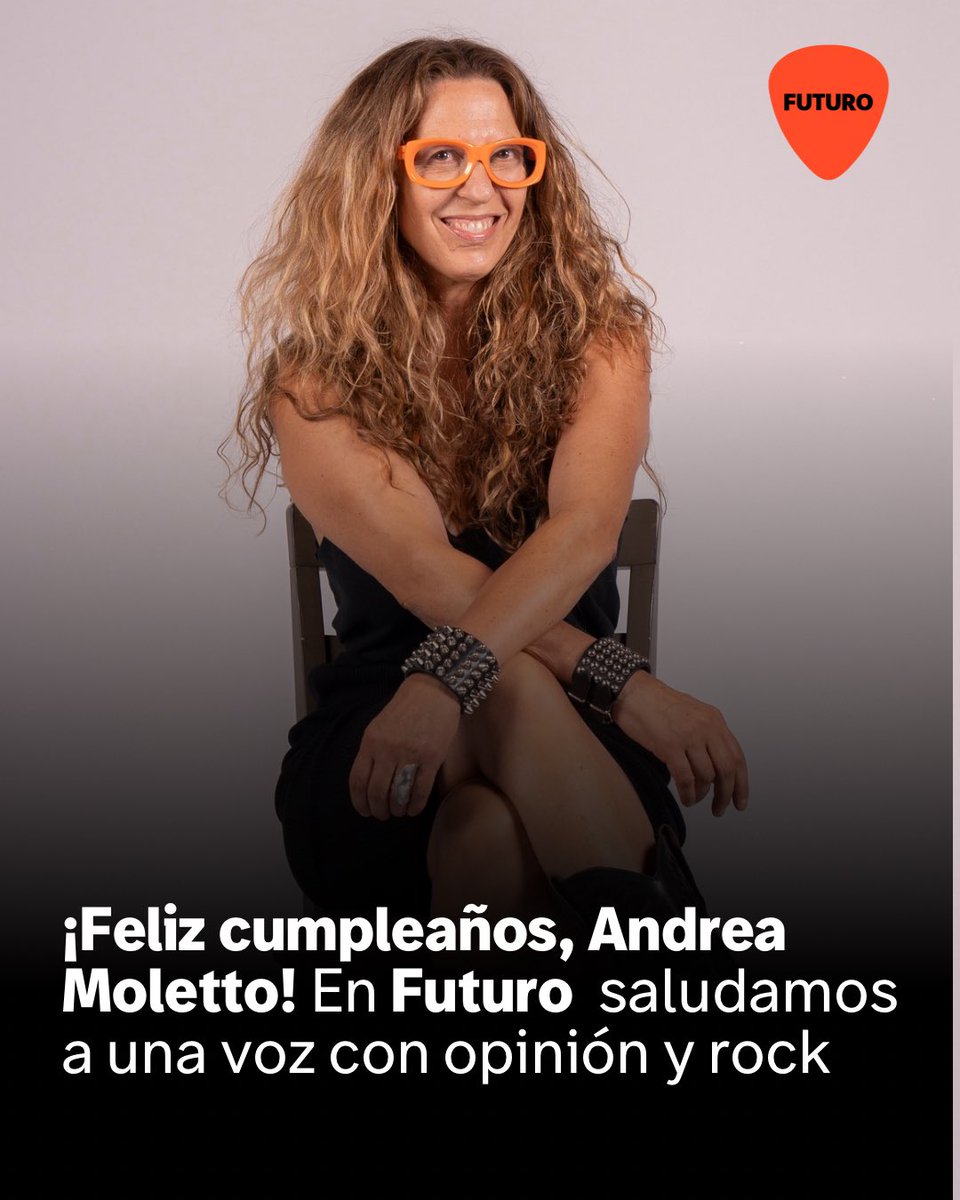 ¡Feliz cumpleaños, <a href="/anmoletto/">anmoletto</a>!  En Futuro, saludamos a nuestra rockera y querida conductora de #FuturoPQN y #FuturoPSP. Los invitamos a dejar sus saludos de cumpleaños para Andrea en la 88.9, #LaRadioDelRock envivo.futuro.cl