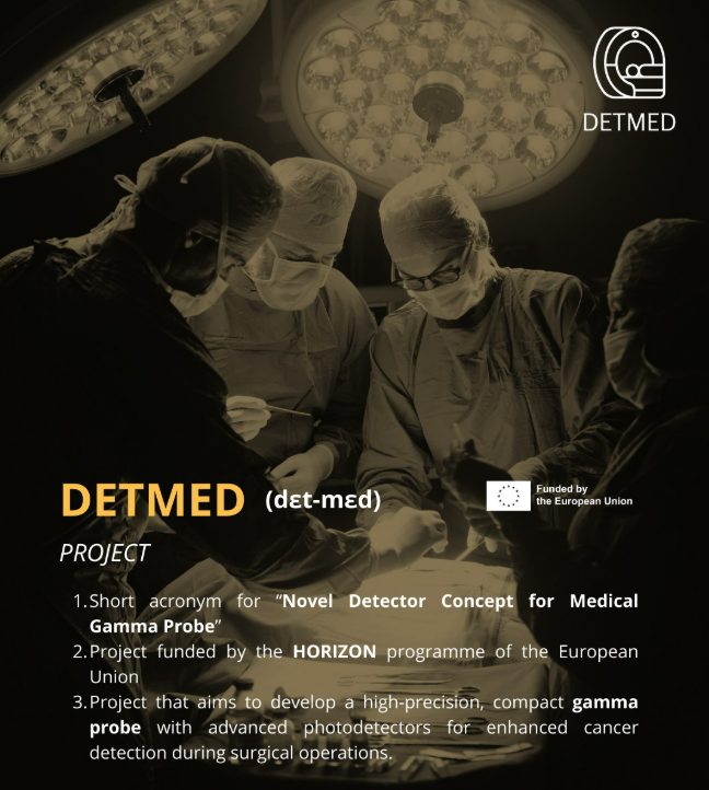 detmedproject23's tweet photo. What if #DETMED was in the dictionary? 🤔

The successful implementation of DETMED will lead to the scientific development of a new generation of highly sensitive gamma detectors and, as a result, to the creation of an improved detection device! #Cancer #Research #EU #GammaProbe https://t.co/2ToAEjHk1B