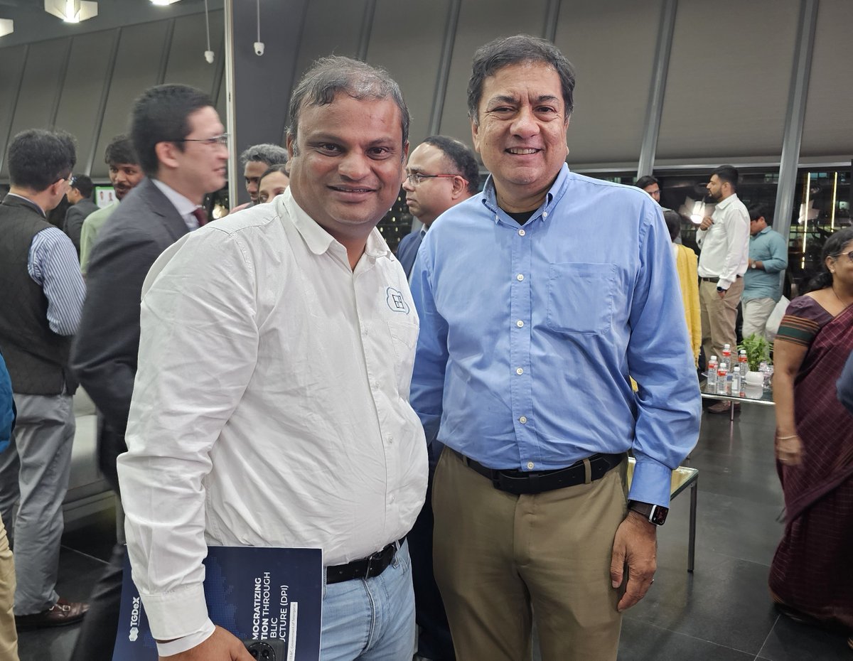 e2enetworks's tweet photo. Proud to be a Technology Partner for the launch of #TGDeX – India’s 1st state-led digital public infra for AI!⚡️

With 2K+ datasets, GPU sandboxes & cross-domain tools, TGDeX will reshape India’s AI dev ecosystem.📈

We are honored to power this vision!

@KesavaReddy @OffDSB