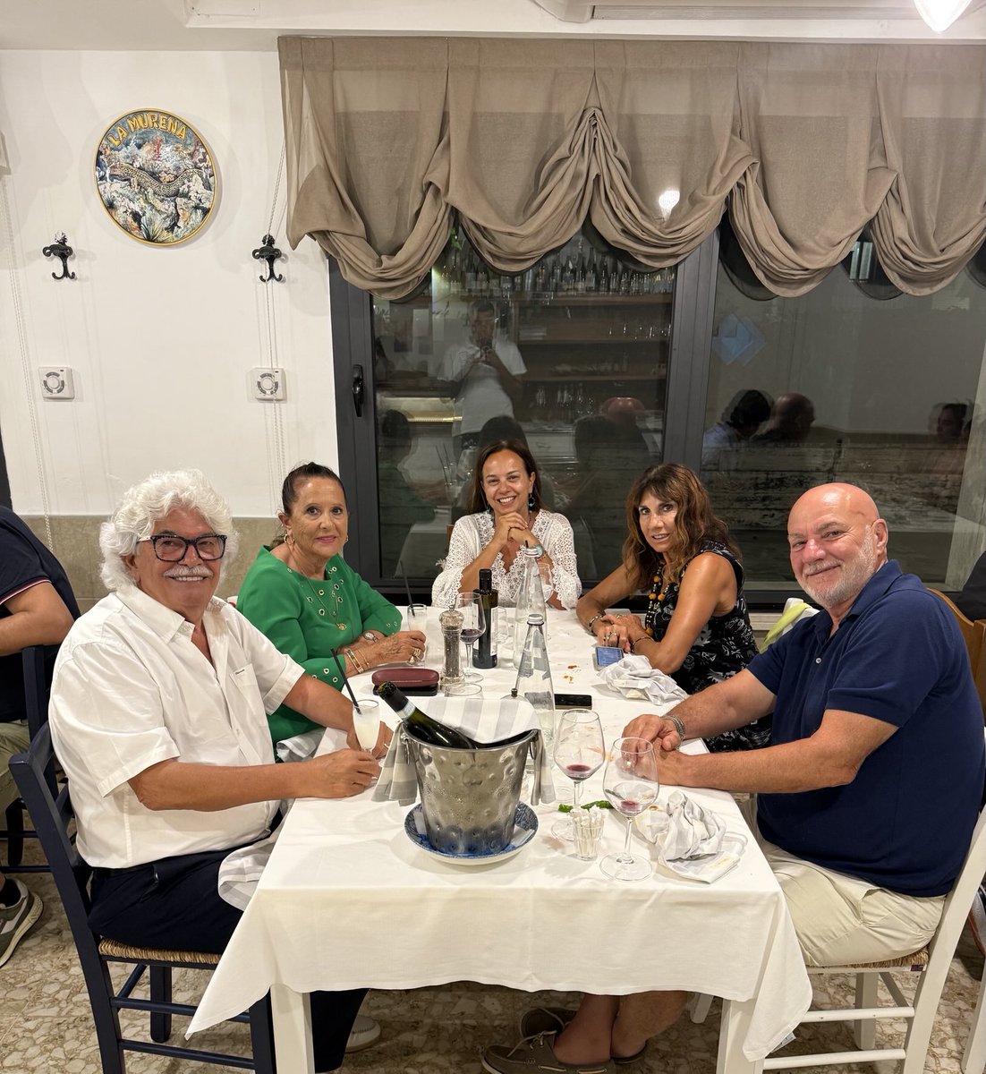 Ieri sera cena con grandi amici ♥️#laselva