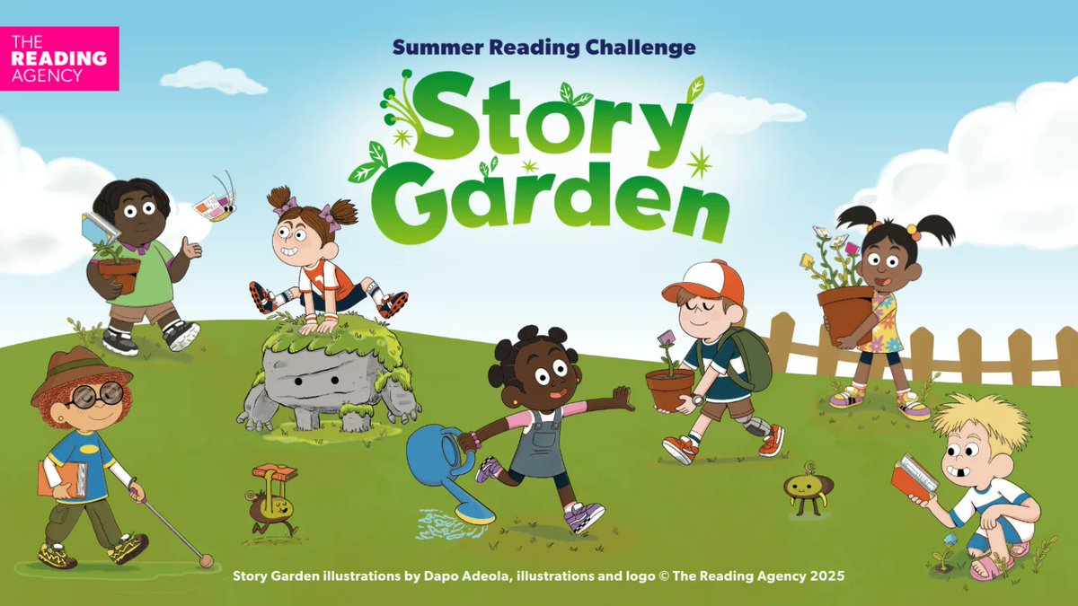 Libraries Wales (@librarieswales) on Twitter photo πΏThe #SummerReadingChallenge is back with a brand new theme - #StoryGarden!ππ³π
Join the <a href="/readingagency/">The Reading Agency</a> on an adventure with nature and stories. Register for free at your local library or online at summerreadingchallenge.org.uk πΏThe #SummerReadingChallenge is back with a brand new theme - #StoryGarden!ππ³π
Join the <a href="/readingagency/">The Reading Agency</a> on an adventure with nature and stories. Register for free at your local library or online at summerreadingchallenge.org.uk