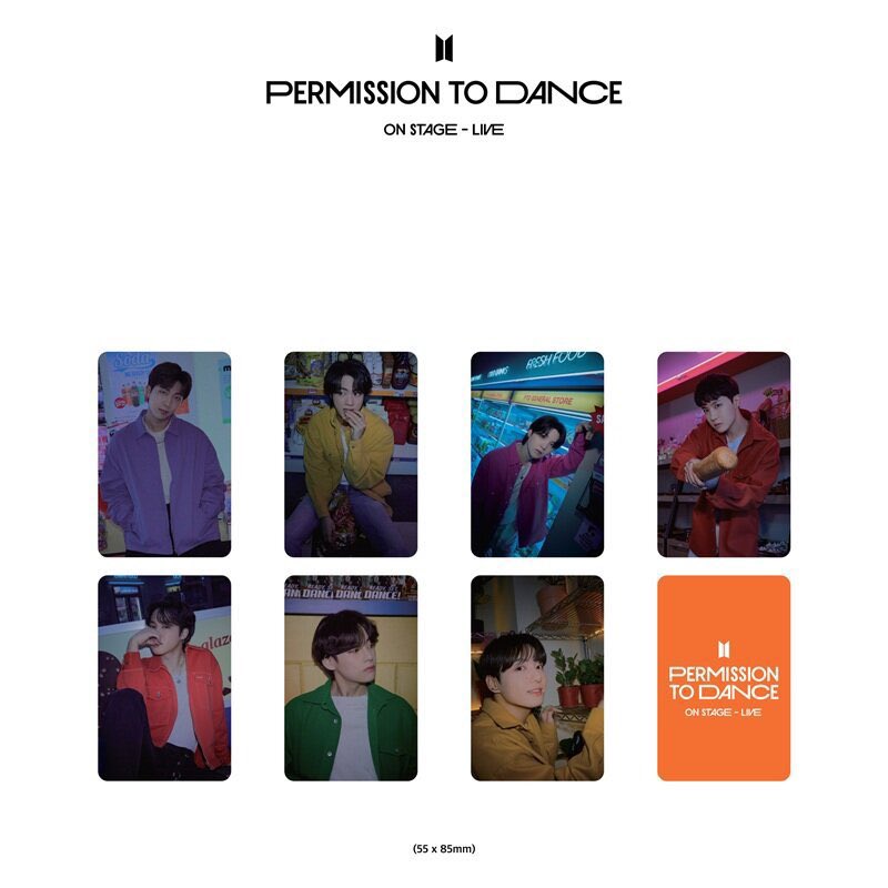 BTS PERMISSION TO DANCE ON STAGE - LIVE💜 店舗特典ビジュ続き ⑤