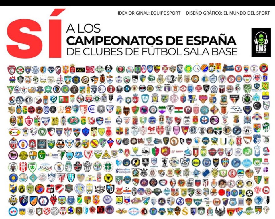 CEFHispanic's tweet image. PLATAFORMA NACIONAL DE CLUBES BASE DE FUTSAL.

YA ESTAMOS UNIDOS📝
TODO POR EL FUTSAL⚽
El FUTSAL SE RESPETA💪

#SOSFUTSAL