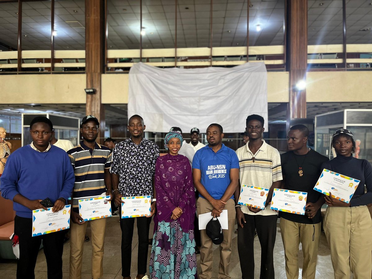 Neuroscience Society of Nigeria ABU tweet media