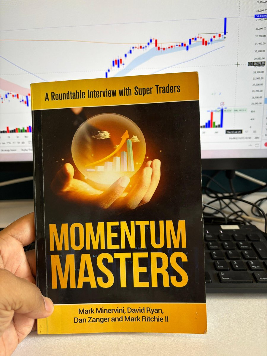 KetanMaruu's tweet photo. 📒A must-read
If you trade &amp; often find yourself stuck with questions,this book is a gem
I Just finish ,Conversation read where legends like @markminervini @DanZanger @MarkRitchie_II &amp; David Ryan share real solutions to real trading problems
#StockMarketIndia #trading #investing https://t.co/Jir3bLaqO2