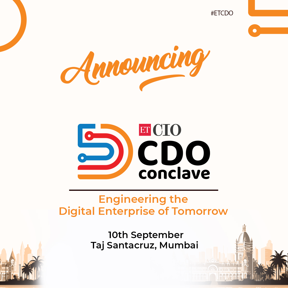 The 2nd edition of the ETCIO CDO Conclave 2025 brings together India’s most forward-thinking digital leaders to decode what it takes to engineer the digital enterprise of tomorrow.

Register Now - cio.economictimes.indiatimes.com/cdo-conclave

#ETCDO #CDOConclave #DigitalEnterprise #ETCIO
