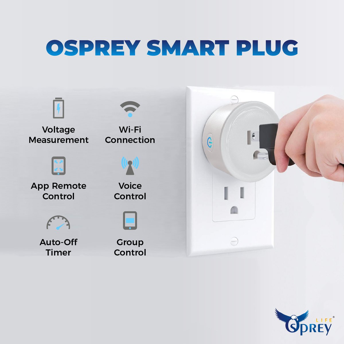 flying_osprey's tweet photo. 💡 Don’t let standby power drain your wallet

With Osprey Smart Plug, schedule your appliances to power off when you’re not home. No more “Did I leave the coffee machine on?” panic.

Small changes. Smart savings. Big difference.

📱 Control from anywhere, anytime: https://t.co/eXvoB9pa9Z

#OspreyLife #SmartHomeTips #SmartPlug