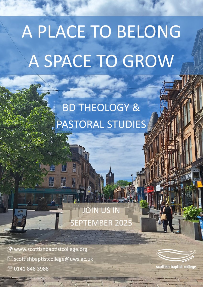 As we're well into the summer months now, we're making plans for the new term. We're excited for the new students who'll find their place at SBC &amp; begin on their journey of growth as they discover &amp; develop their call to ministry.

Could you be part of the 25-26 student intake?