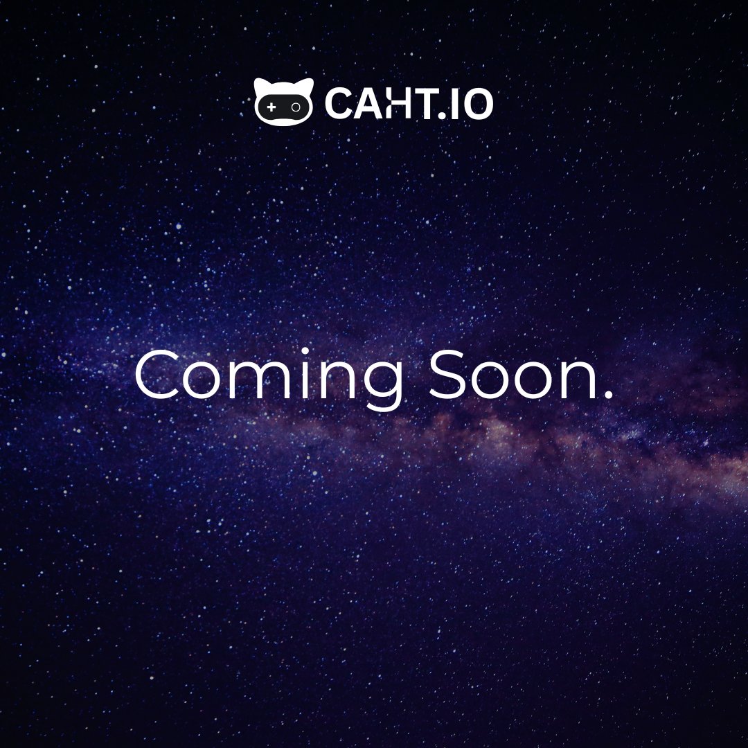 Something big is coming...

Decentralized Chat. AI. Wallet. NFT.
🐱 Stay tuned.

🌐 caht.io