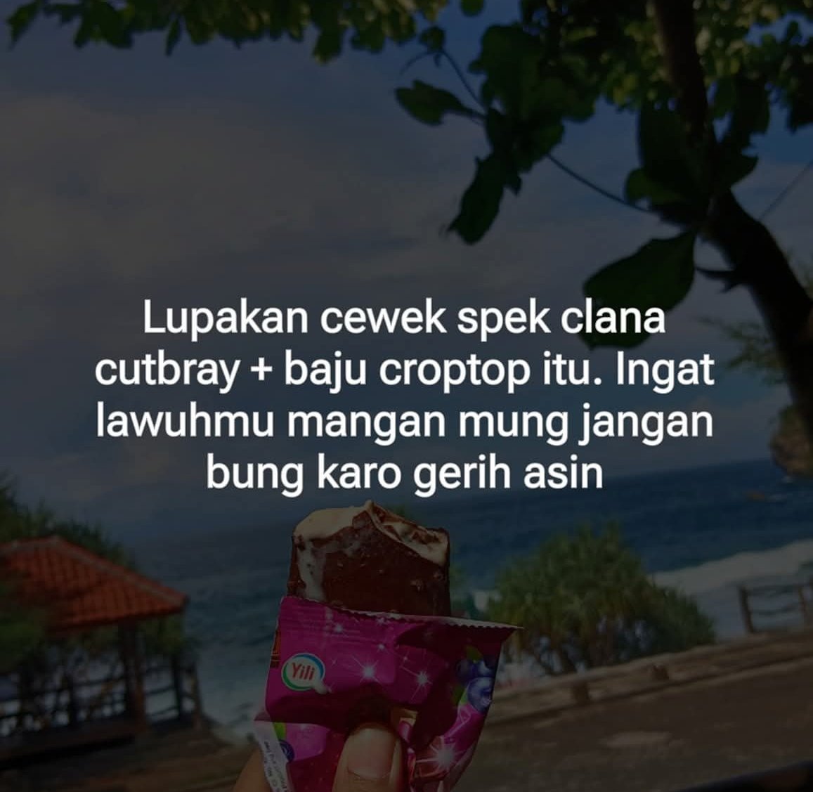 Wayahe ngenget lodeh meneh karo goreng gereh layur 🤤