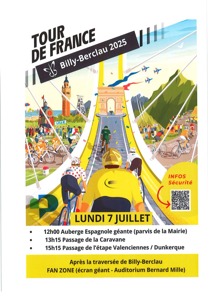 Le Pimms Mobile du Pimms Médiation Artois-Gohelle au Tour de France ?
On vous rassure, il ne participera pas à la course. Mais il sera bien sur la route du Tour à Billy-Berclau (près de Béthune) ce lundi 7 juillet dès 12h, pour l’étape Valenciennes - Dunkerque ! 🇫🇷
#AllerVers