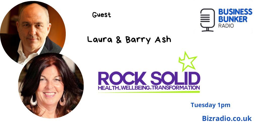 Paul Andrews (@vanillaweb) on Twitter photo With me & <a href="/julesserkin/">jules serkin</a> on the next #BBunker Radio Show our guests are
Barry & Laura Ash of Rock Solid Health
All the details here bizradio.co.uk With me & <a href="/julesserkin/">jules serkin</a> on the next #BBunker Radio Show our guests are
Barry & Laura Ash of Rock Solid Health
All the details here bizradio.co.uk