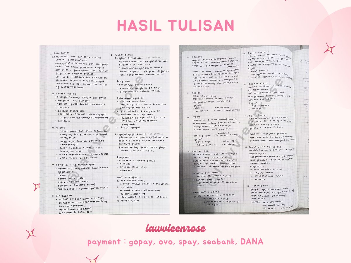 joki tulis tangan — lawvieenrose tweet media