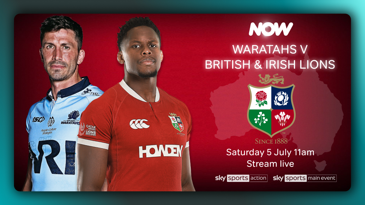 Next up for the British and Irish Lions is the New South Wales Waratahs!

Find out everything you need to know about our Sports Membership and how to join in 👇help.nowtv.com/article/sports…