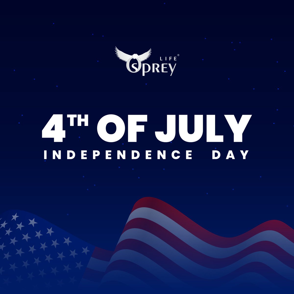 flying_osprey's tweet photo. Happy Independence Day! 🎆

Today, we celebrate the spirit of freedom, innovation, and the pursuit of a better life - the same spirit that inspires everything we create at Osprey Life.

From smart living to seamless comfort, here's to building a future that's brighter, safer, and smarter - together.

✨ Wishing you a joyful 4th of July filled with laughter, fireworks, and peace of mind at home.

#OspreyLife #IndependenceDay #SmartLiving