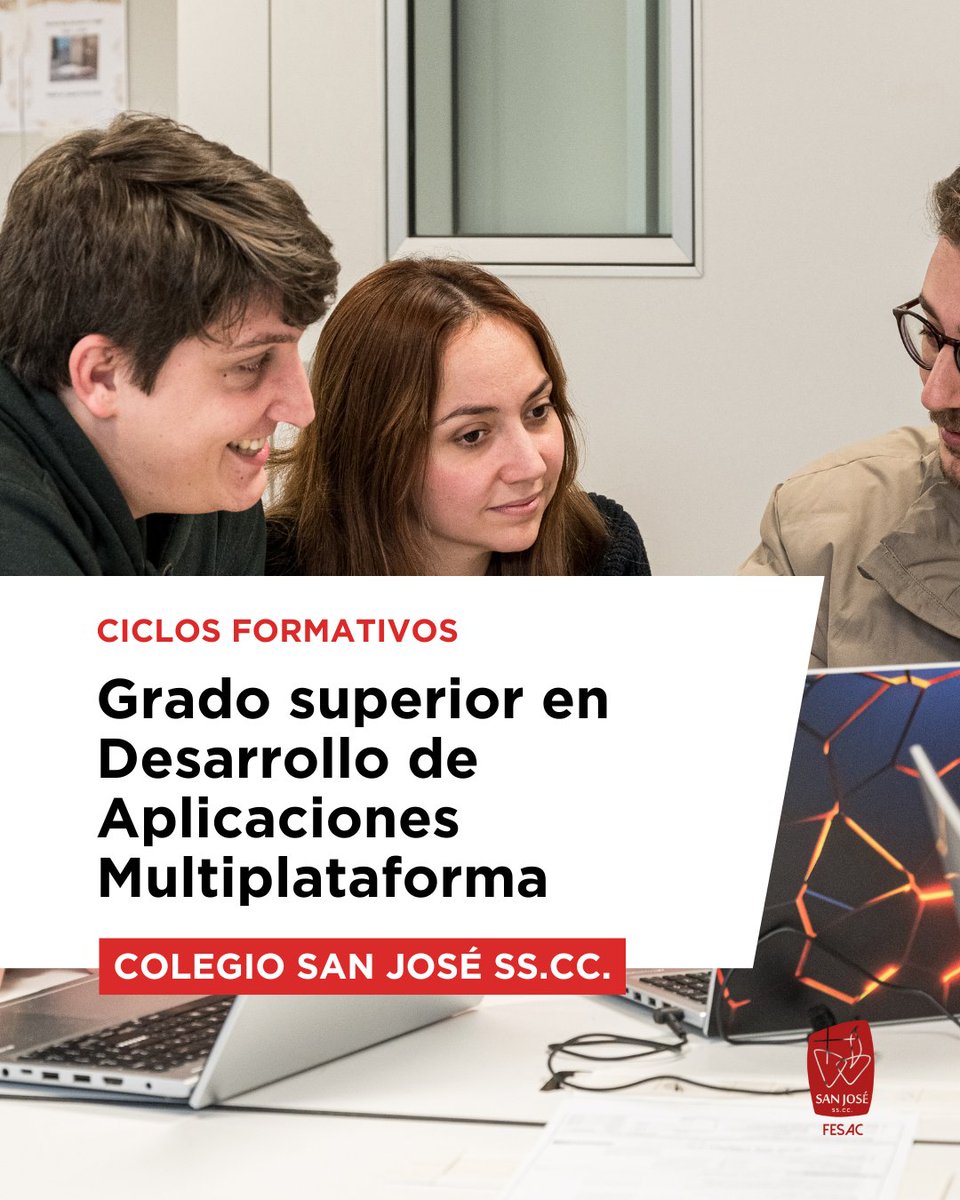 📱 Apps para móvil, escritorio y más.

Con DAM, crea software multiplataforma útil y profesional.

📩 secretaria@fesac.es | 📞 600 959 198

#DAM #Programación #FESAC