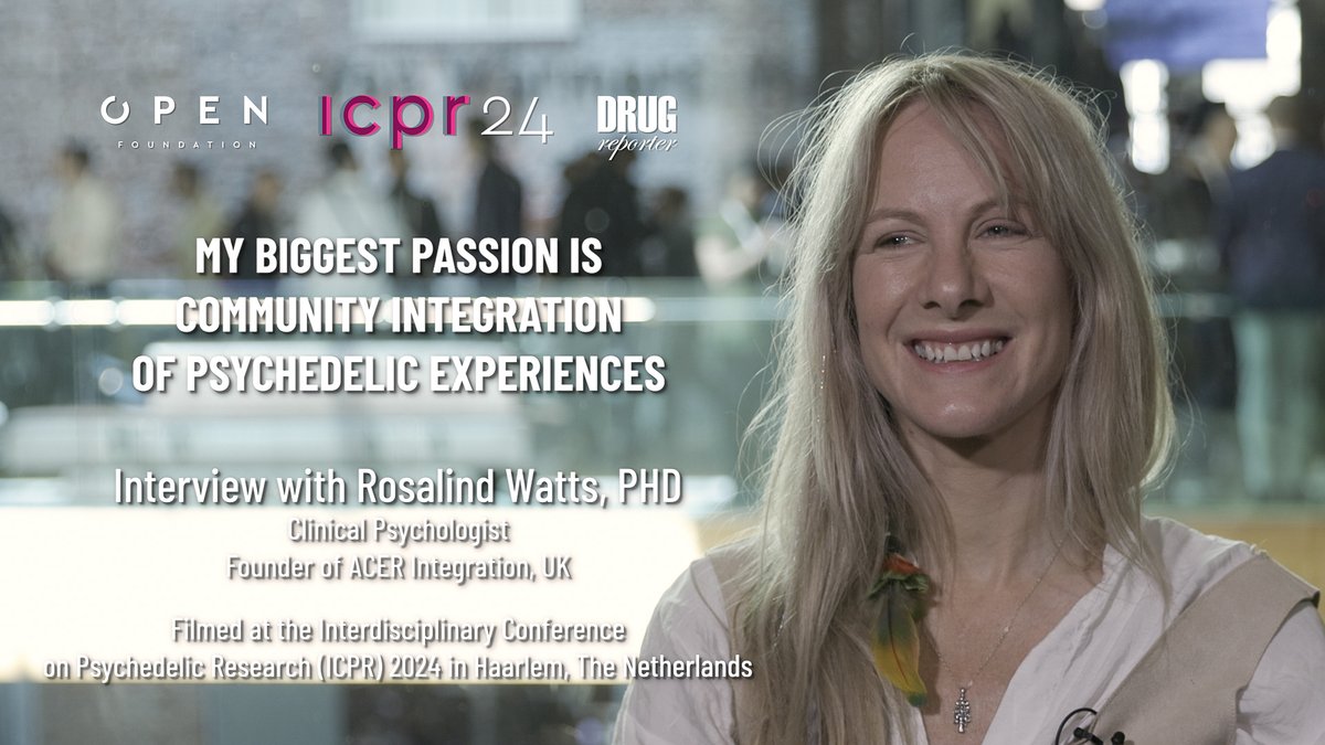 RRFdrugreporter's tweet photo. Creating supportive communities to integrate the psychedelic experience  is just as important as ensuring a safe setting for the experience  itself - our interview with @drrosalindwatts https://t.co/AALMfm2xH9 https://t.co/RAROcpz9zL