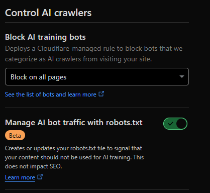 chiefb.sโl (@chiefb_sol) on Twitter photo After hearing <a href="/Cloudflare/">Cloudflare</a> new default AI web scraping blocker for <a href="/alrayanbankgrp/">AlRayan Bank Group</a>, we should all protect our rightful content being stolen and monetized by centralised authorities. After hearing <a href="/Cloudflare/">Cloudflare</a> new default AI web scraping blocker for <a href="/alrayanbankgrp/">AlRayan Bank Group</a>, we should all protect our rightful content being stolen and monetized by centralised authorities.